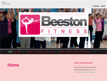 Tablet Screenshot of beestonfitness.co.uk